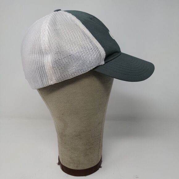 Nike Golf Hat Gray White Size S/M Mesh Back Embroidered Swoosh Logo - Picture 6 of 12